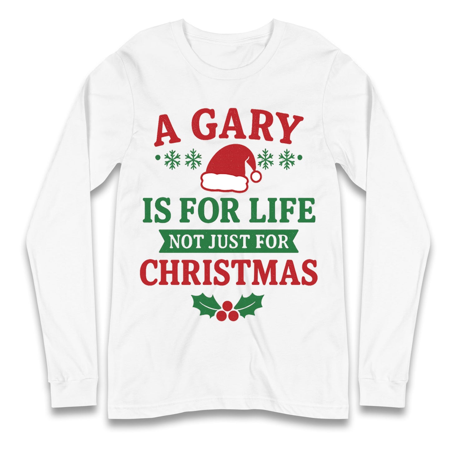 Gary Name Longsleeve T Shirt