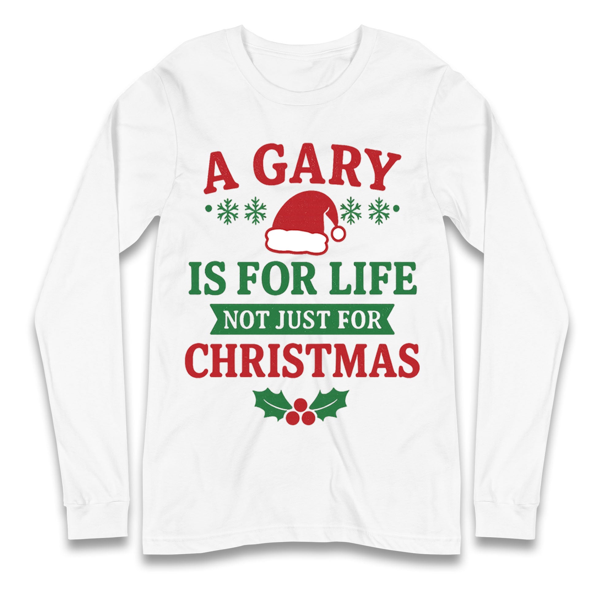 Gary Name Longsleeve T Shirt