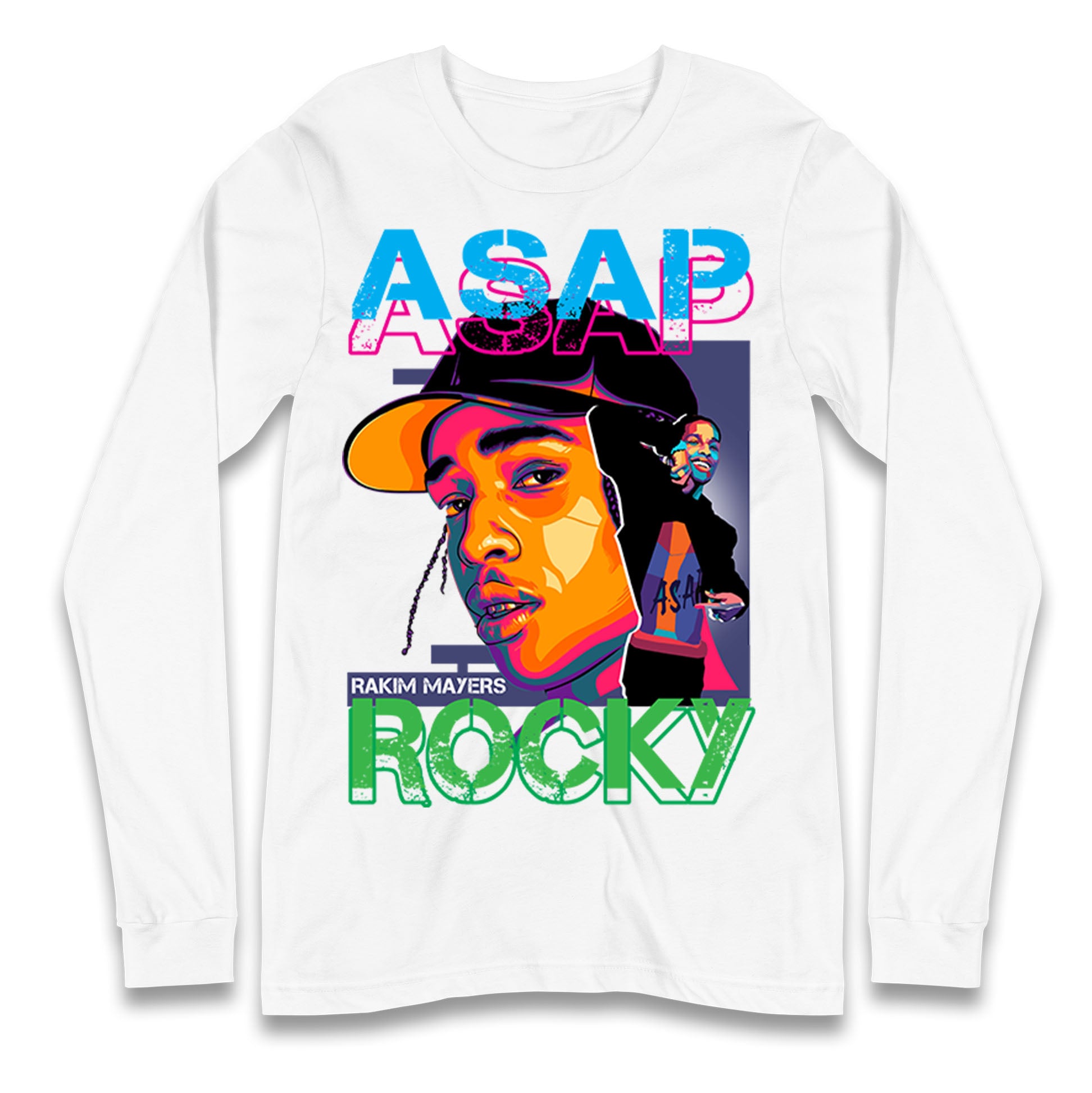 ASAP Rocky Rakim Mayers Longsleeve T Shirt
