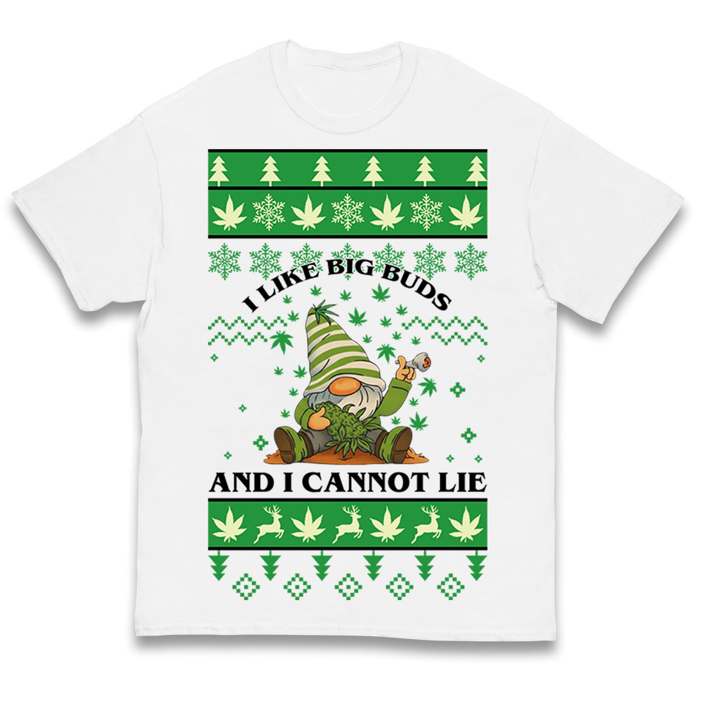 Cannabis Christmas Kids T Shirt