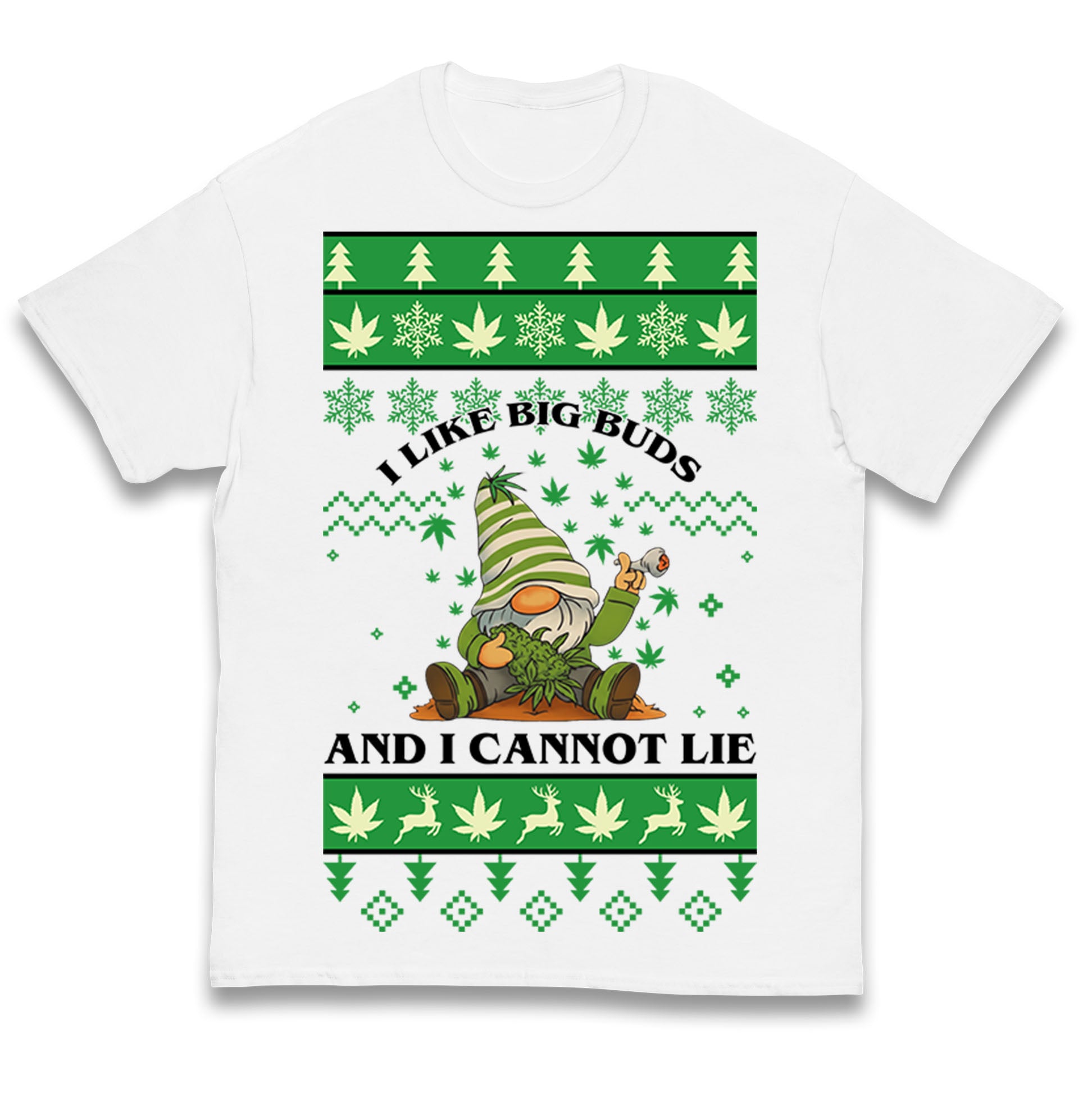 Cannabis Christmas Kids T Shirt
