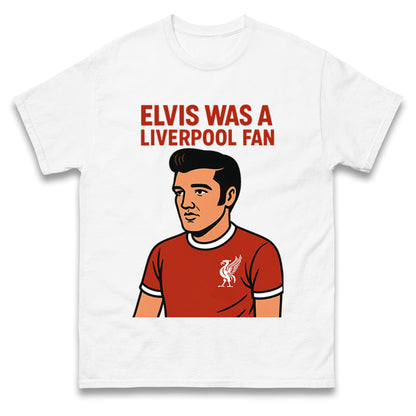 Elvis Presley Liverpool Football T Shirt