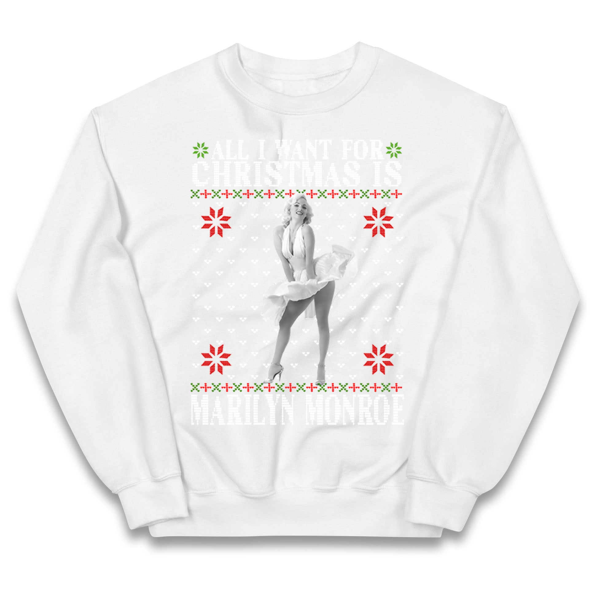 marilyn monroe christmas jumper