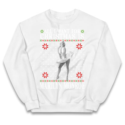 marilyn monroe christmas jumper