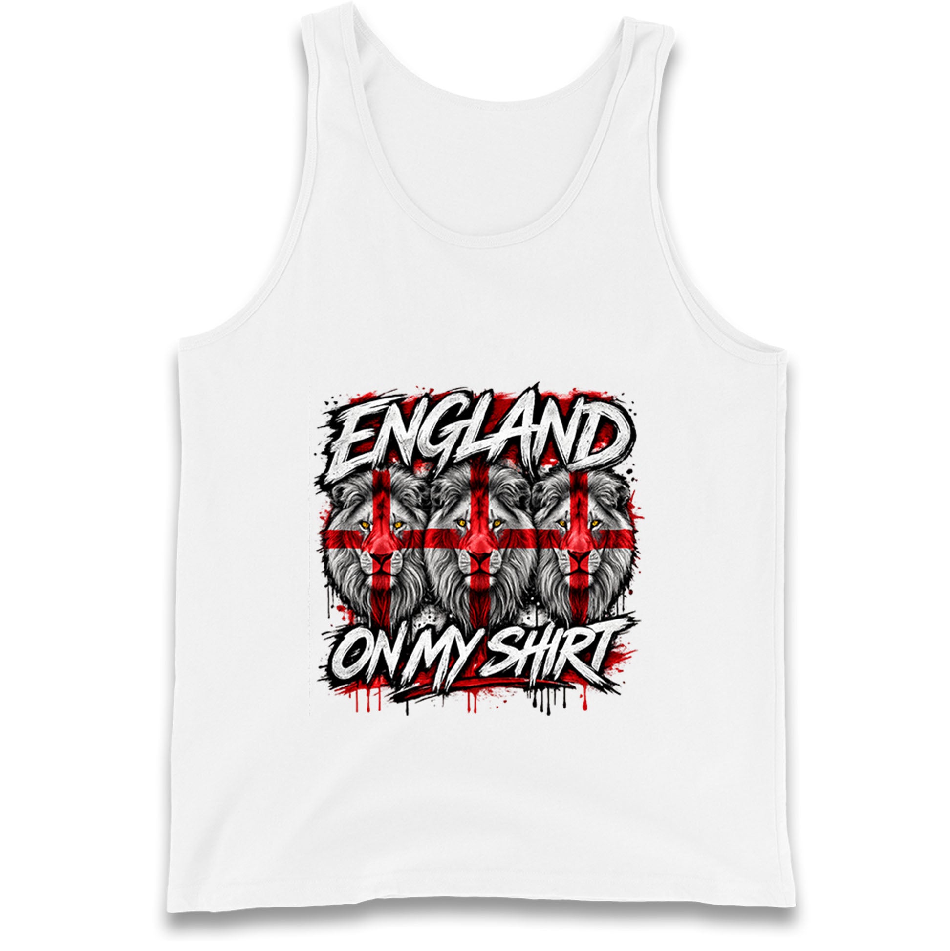 England 3 Lions World Cup 2026 Tank Top