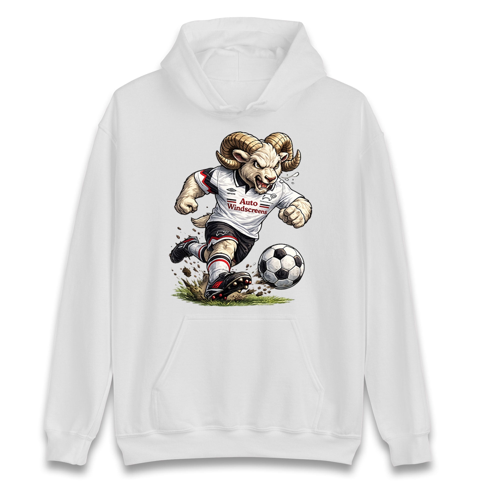 Old School Derby County Hoodie