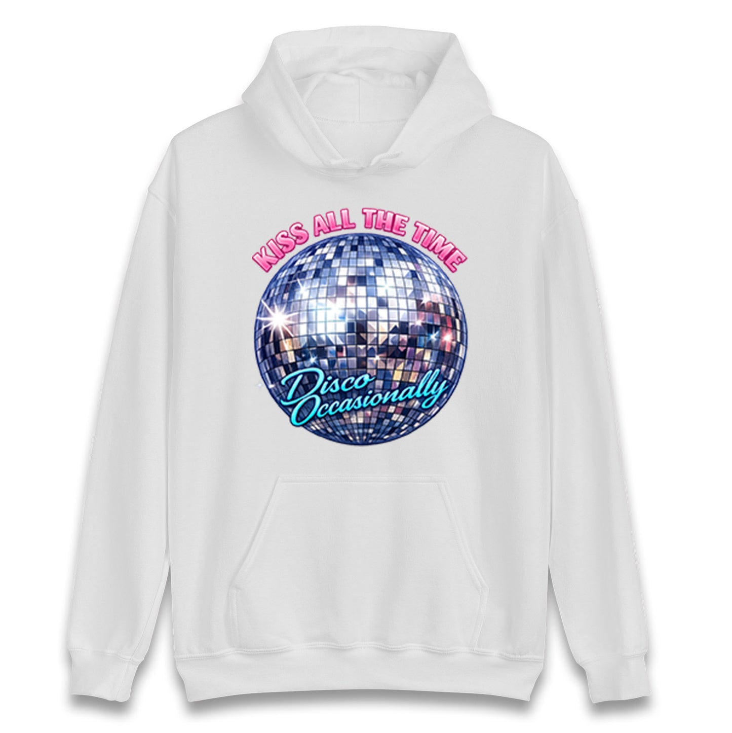 Kiss All The Time Disco Occasionally Hoodie