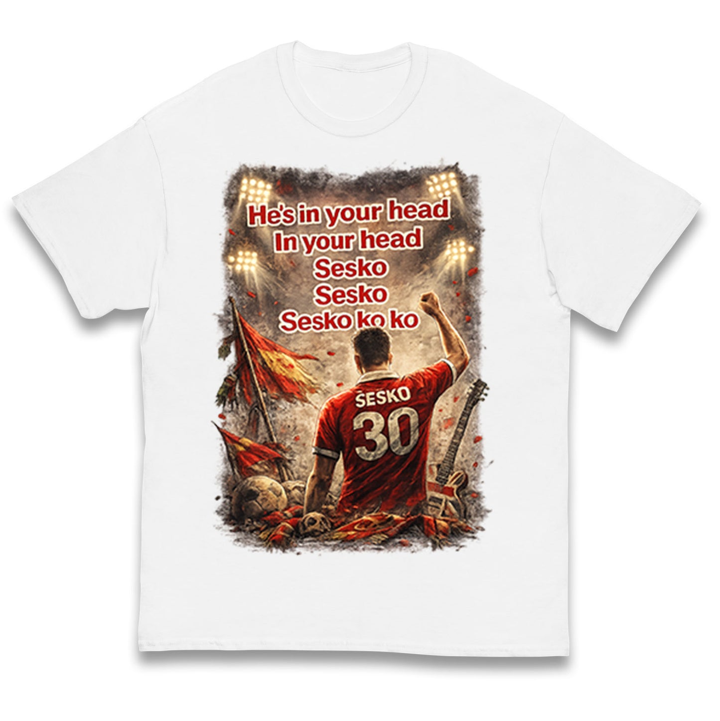 He's in Your Head in Your Head Sesko Sesko Sesko ko ko Kids T Shirt