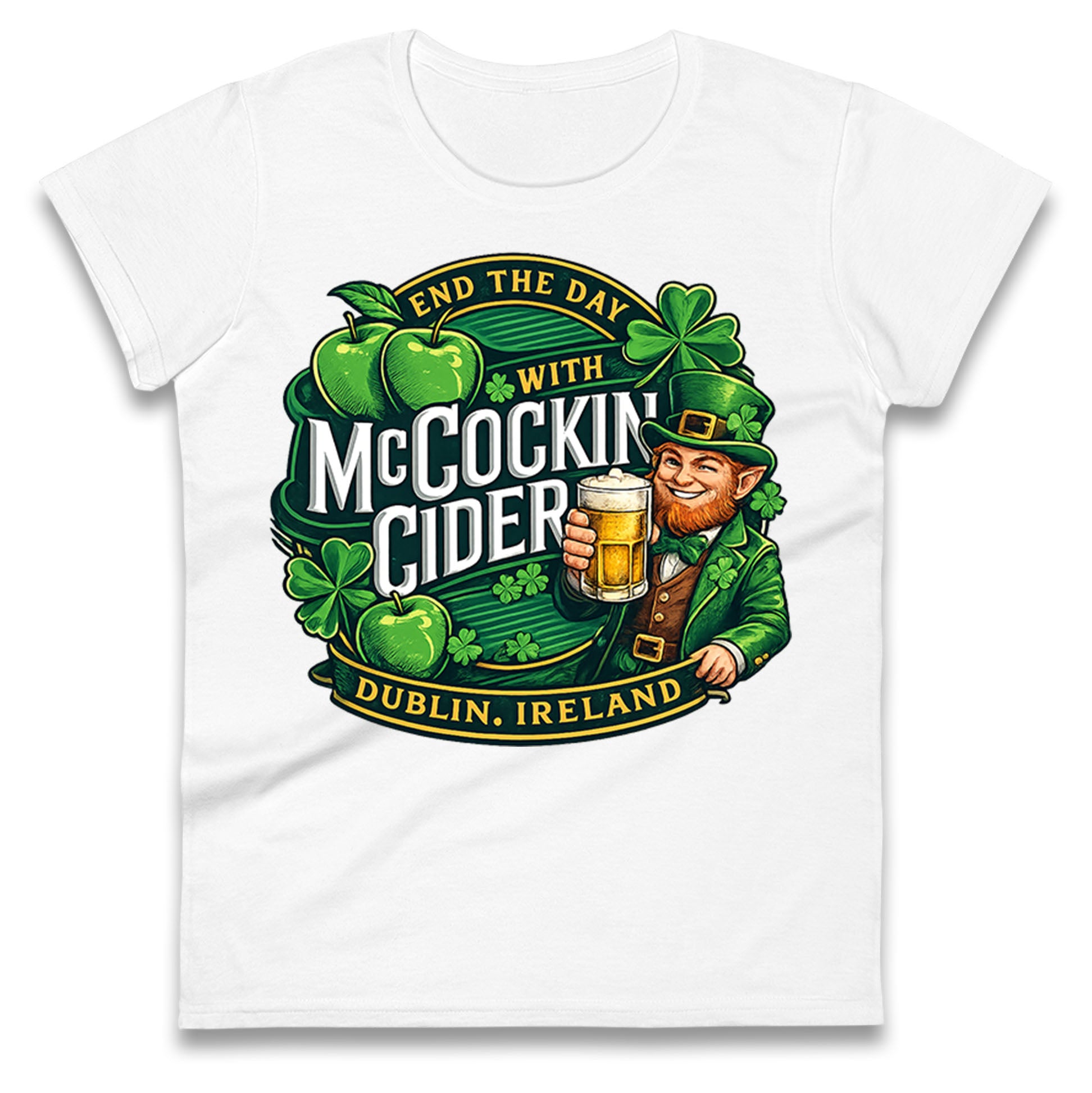 McCockin Cider Ladies T Shirt 