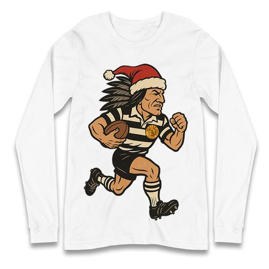 Newcastle Falcons Christmas Longsleeve T Shirt