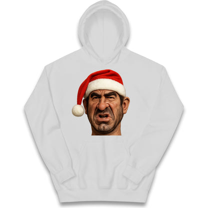 Eric Cantona Xmas Kids Hoodie