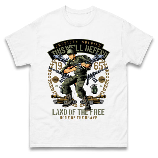 American Soldier T Shirt