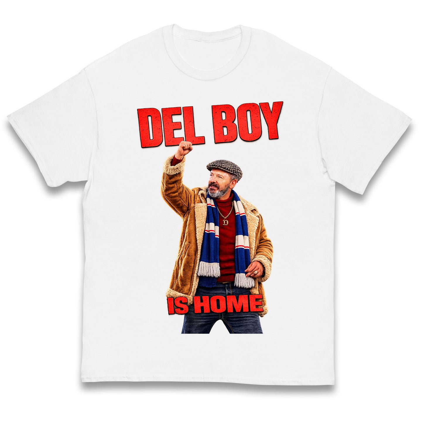 Derek McInnes Rangers Del Boy Football Kids T Shirt