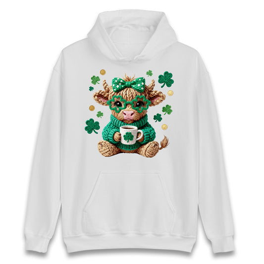 Cute Cow St Patrick Hoodie