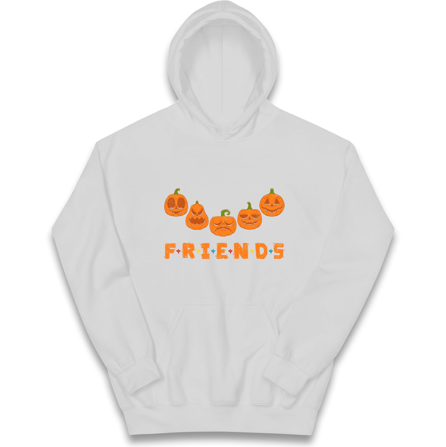 Scary Pumpkins Friends Halloween Hoodie
