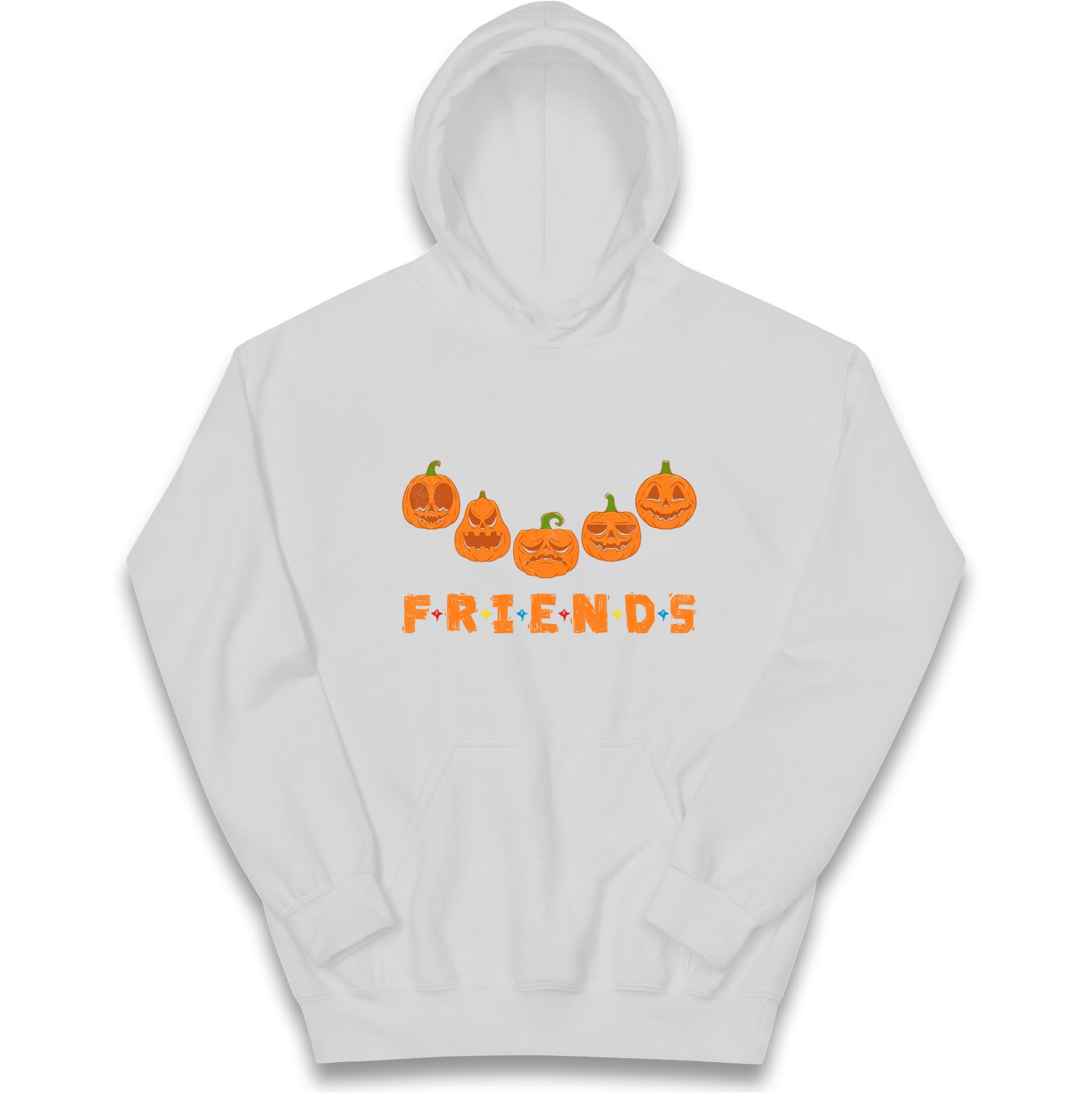 Scary Pumpkins Friends Halloween Hoodie
