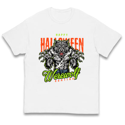 Halloween Werewolf Kids T Shirt
