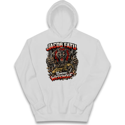 Jacob Fatu The Samoan Werewolf Kids Hoodie