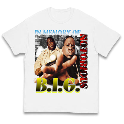 In memory of Notorious B.I.G. Kids T Shirt