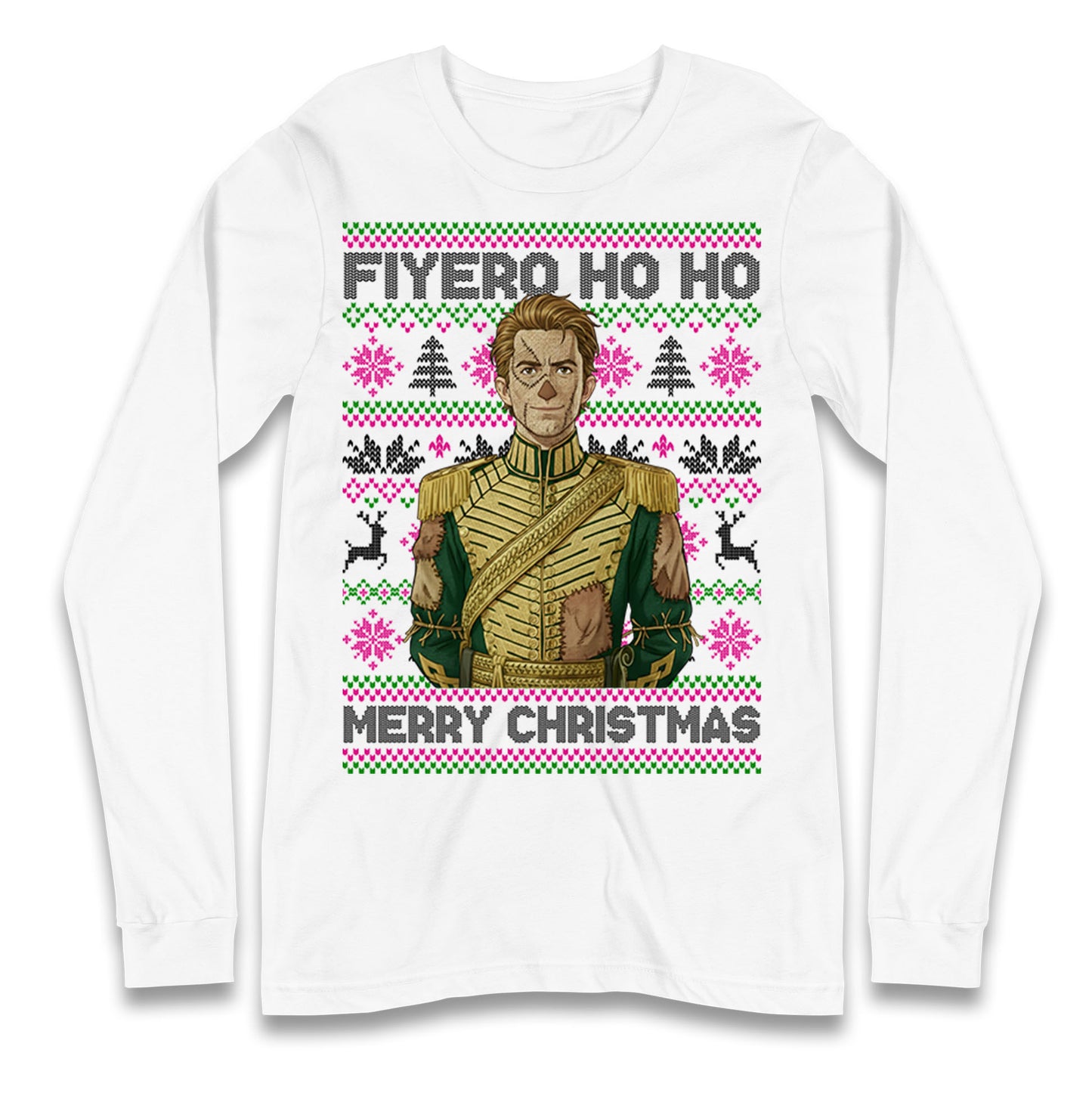 Prince Fiyero Wicked Christmas Longsleeve T Shirt