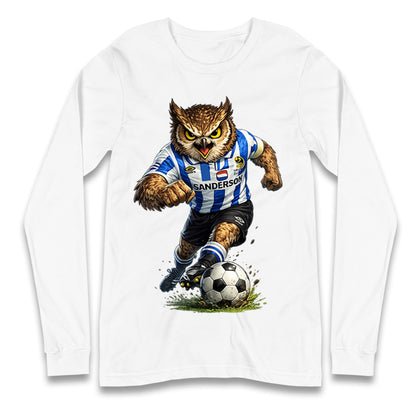 Classic Sheffield Wednesday Football Longsleeve T Shirt