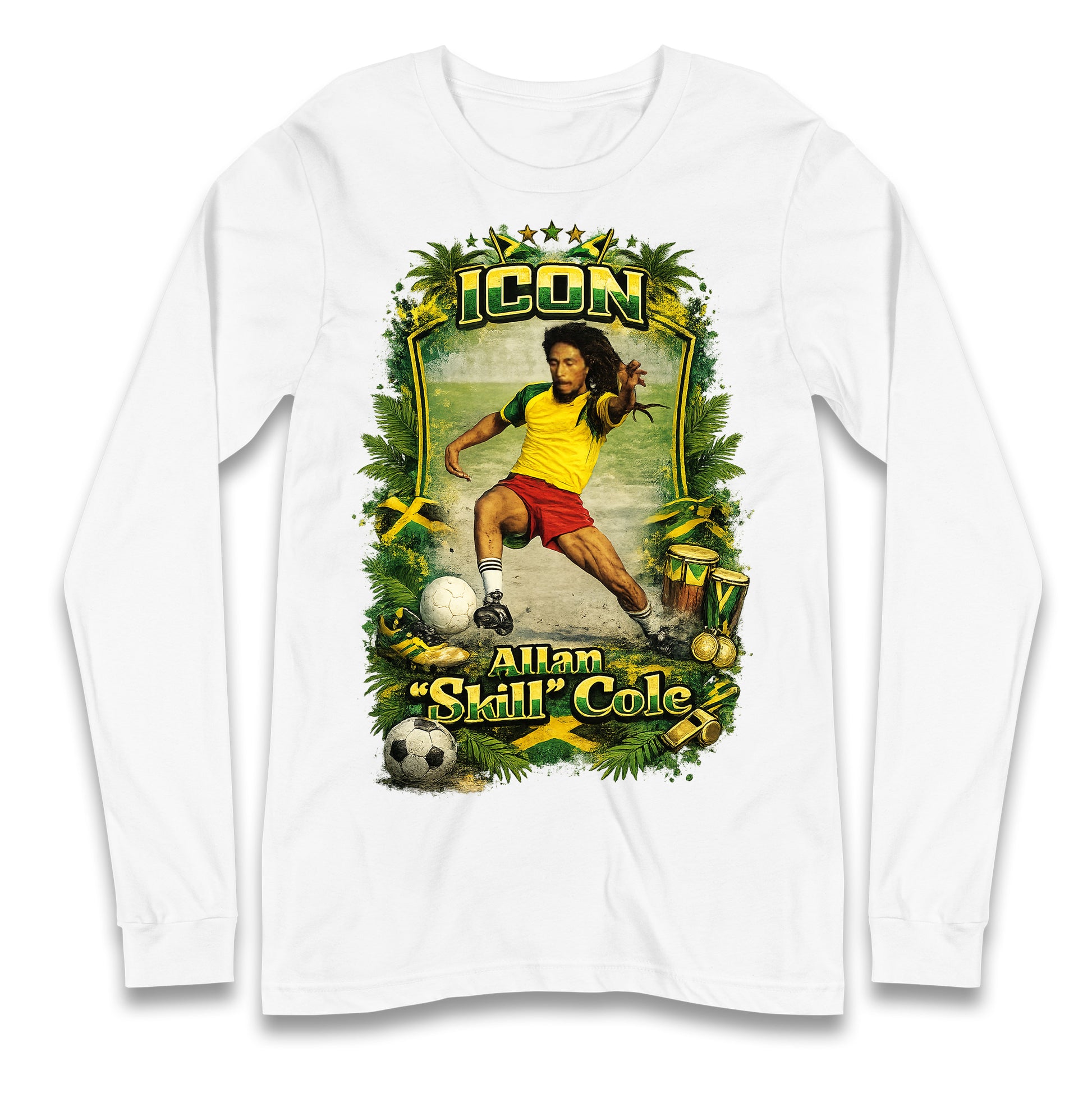Jamaica Football Longsleeve T Shirt