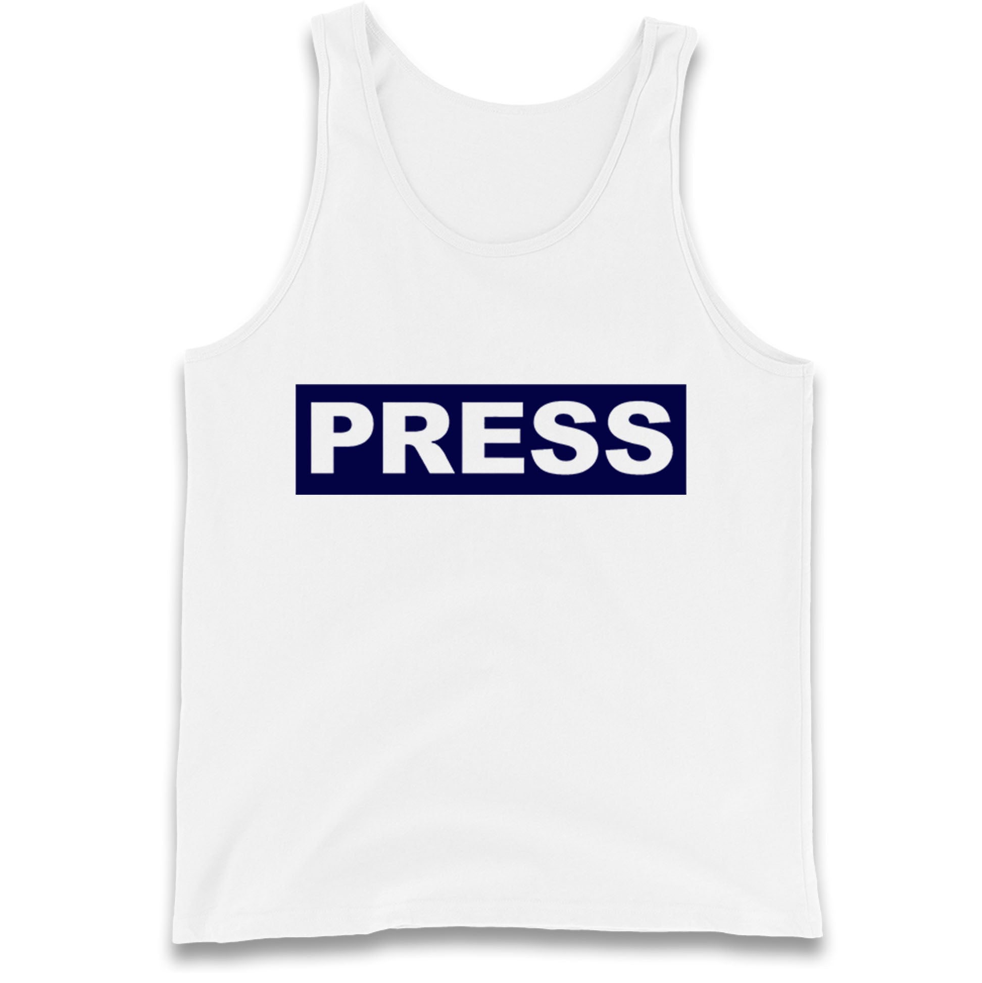 PRESS Palestine Inspired By Journalist Motaz Azaiza Tank Top