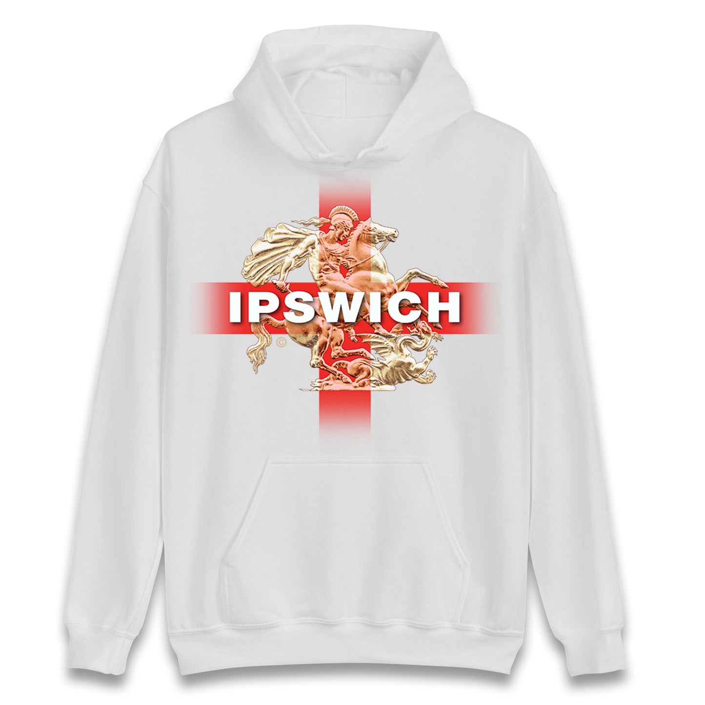 Ipswich St George & The Dragon Unisex Hoodie