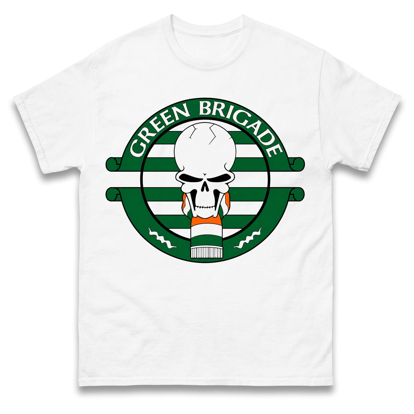 Green Brigade Celtic Football T Shirt