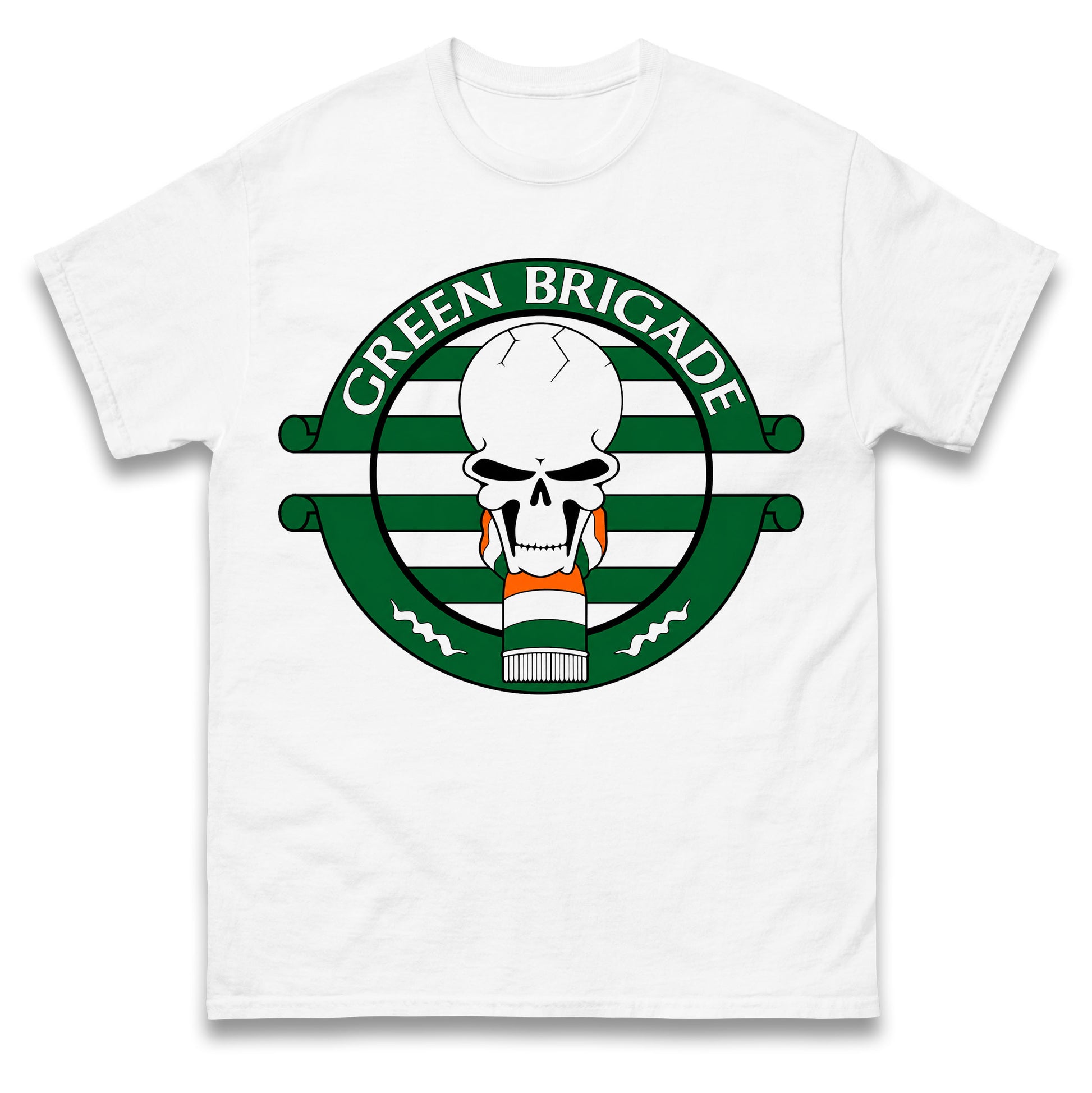 Green Brigade Celtic Football T Shirt
