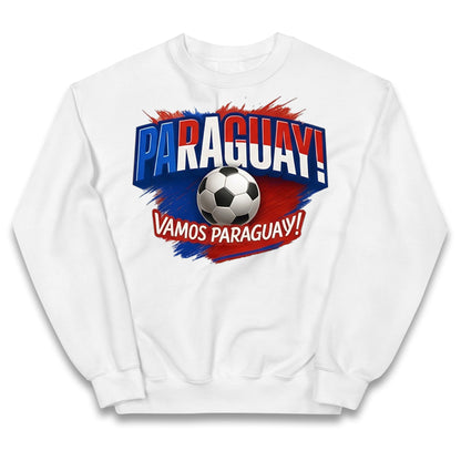 Paraguay Retro World Cup Kids Jumper