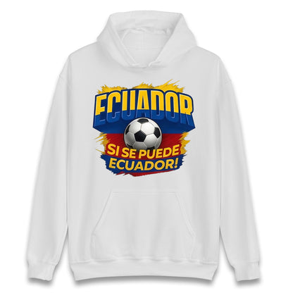 Ecuador Retro World Cup Hoodie