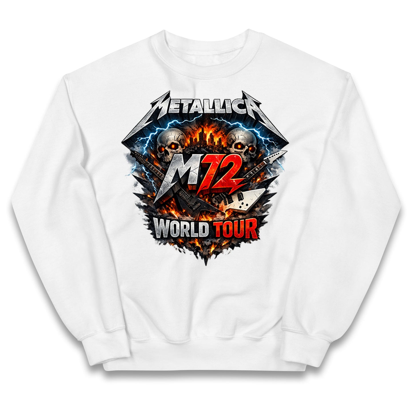 Metallica M72 World Tour Kids Jumper