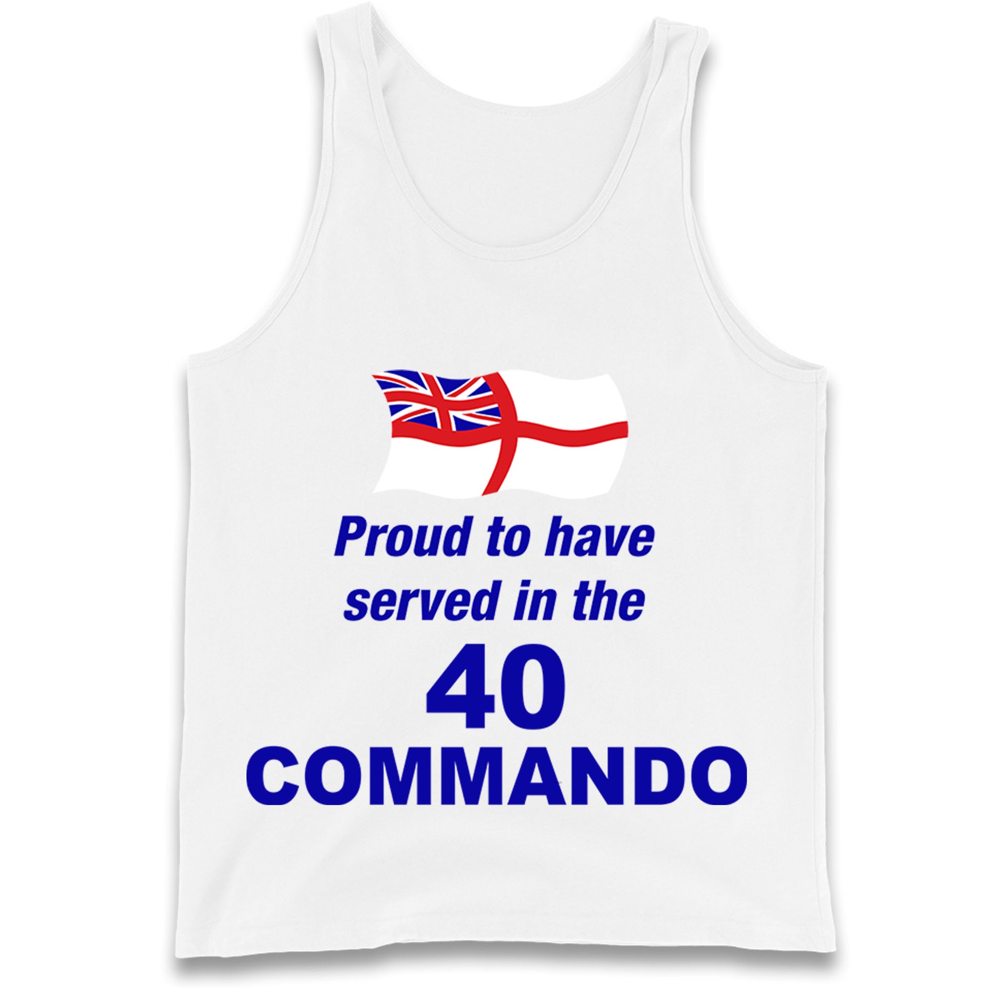 40 Commando Royal Marines Tank Top 