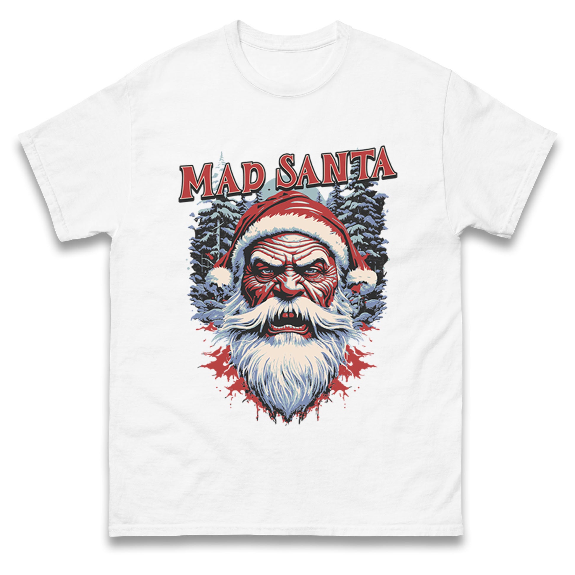 Mad Santa T Shirt