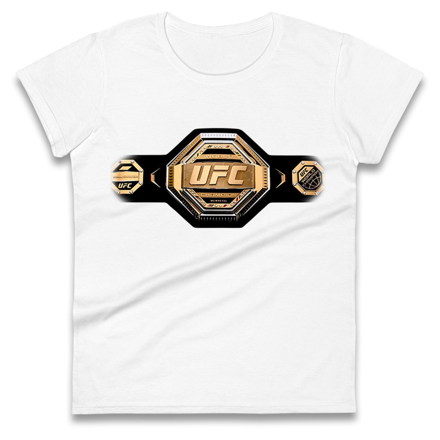 UFC Belt Ladies T Shirt