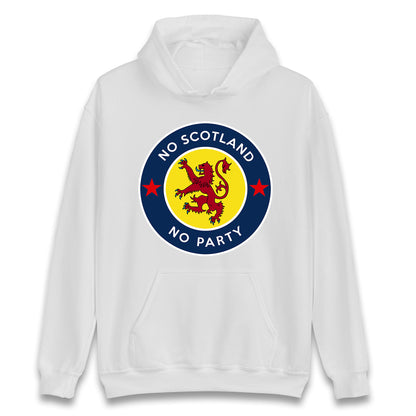 No Scotland No Party Hoodie