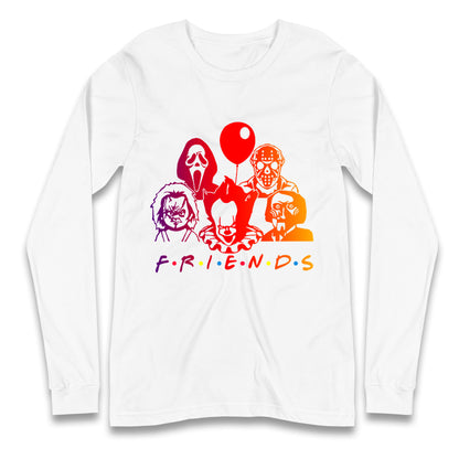 Super Villains Friends Halloween Long Sleeve T Shirt