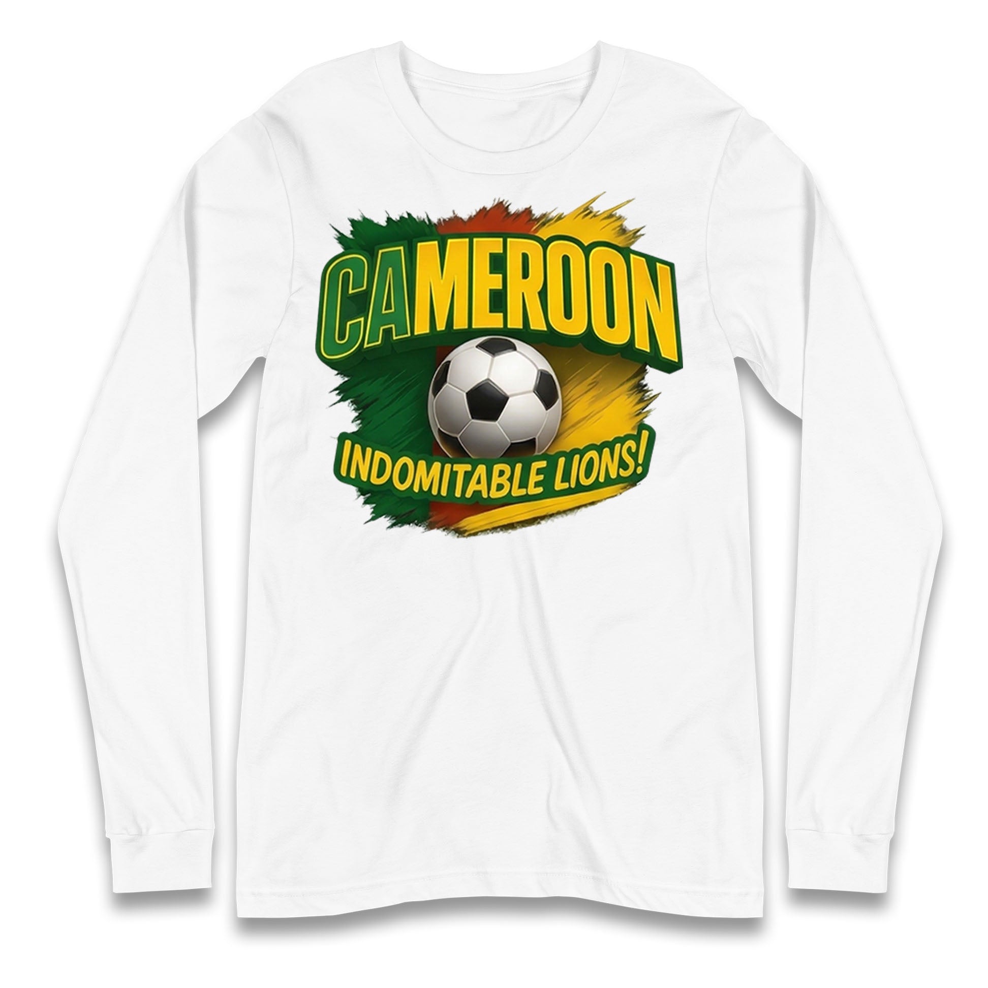 Cameroon Retro World Cup Longsleeve T Shirt 