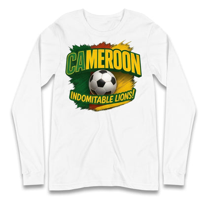 Cameroon Retro World Cup Longsleeve T Shirt 