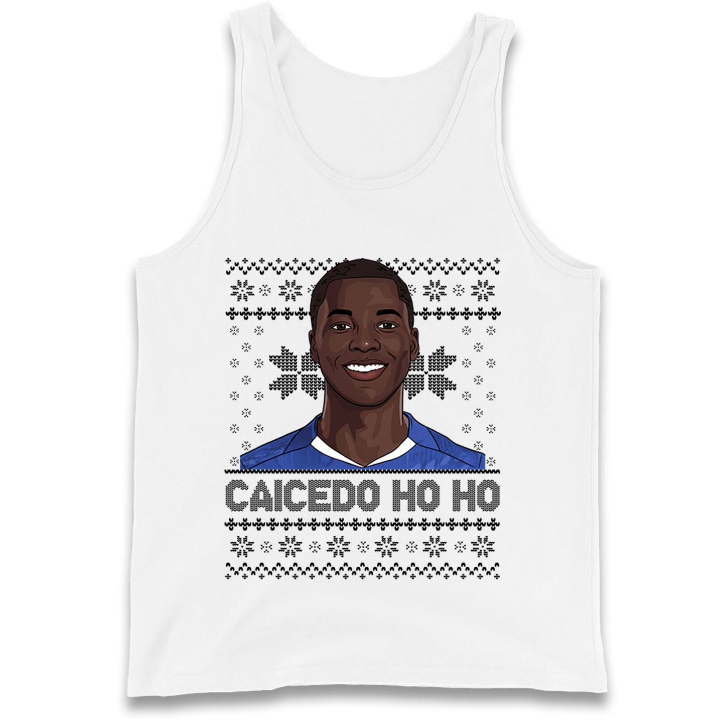 Moises Caicedo Christmas Tank Top