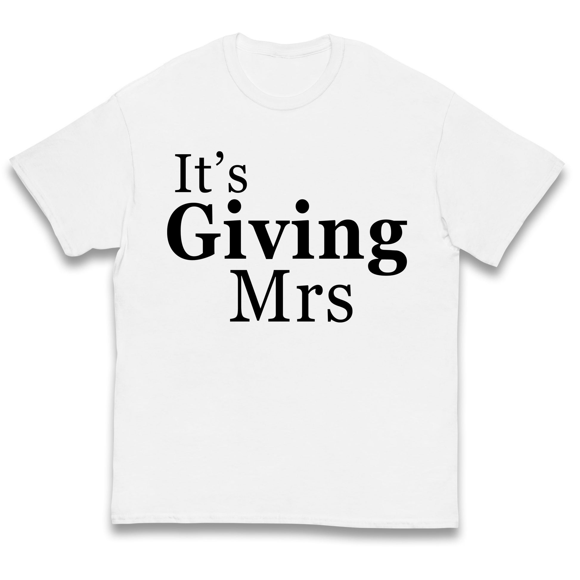 It’s Giving Mrs Kids T Shirt 
