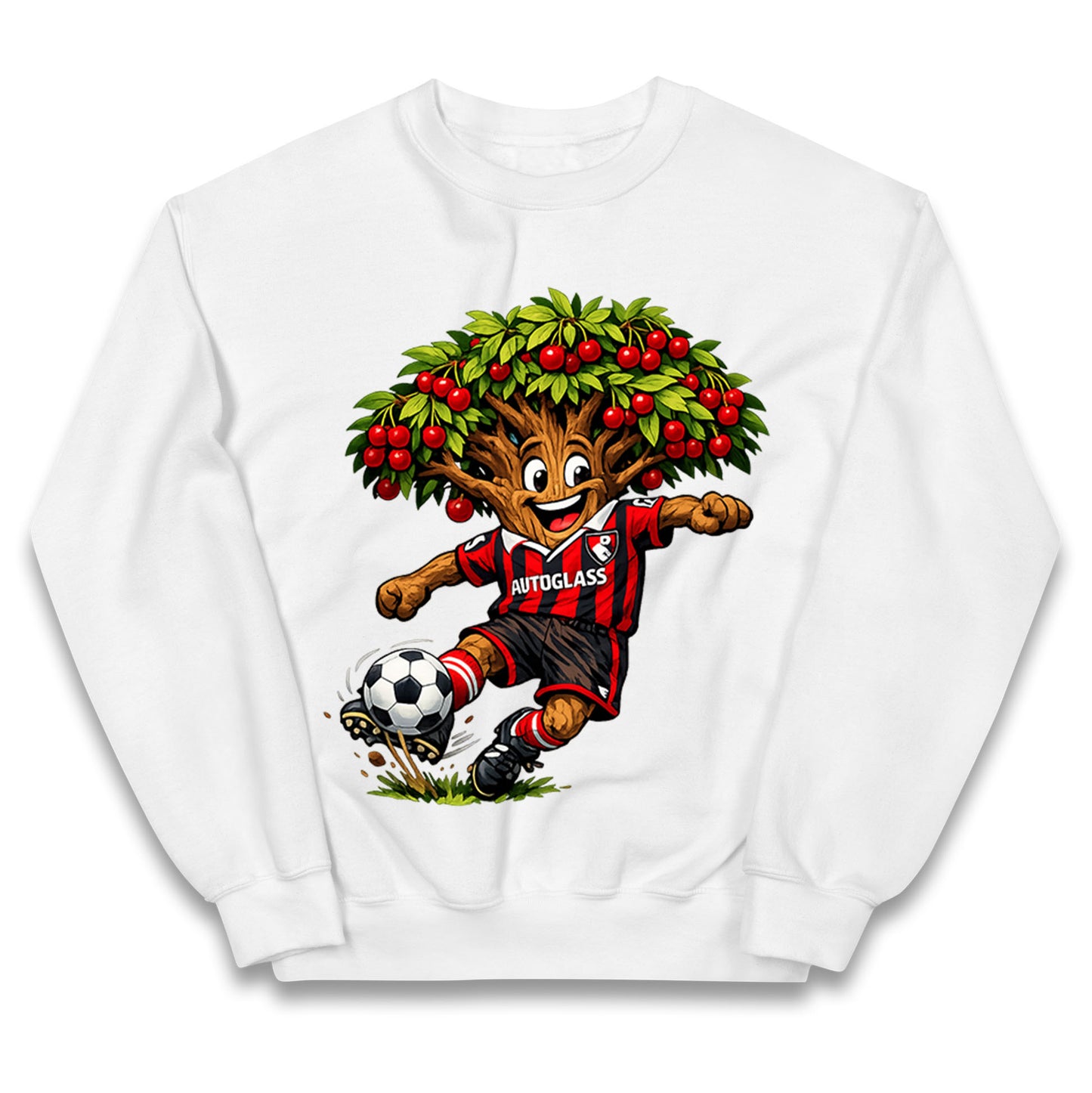 Retro AFC Bournemouth Football Kids Jumper