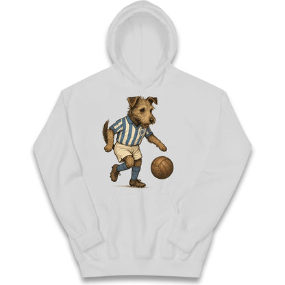 Retro Huddersfield Town Christmas Kids Hoodie