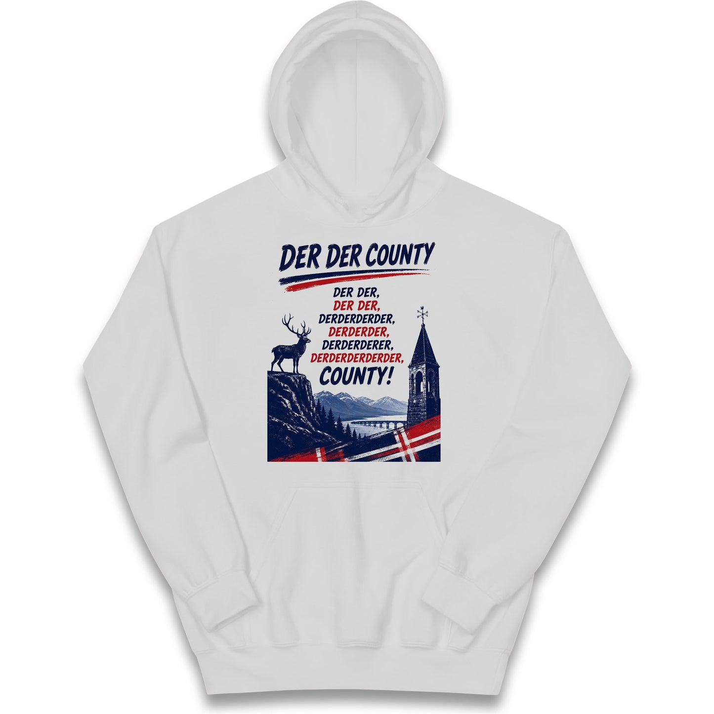 Der Der County Ross County Football Kids Hoodie