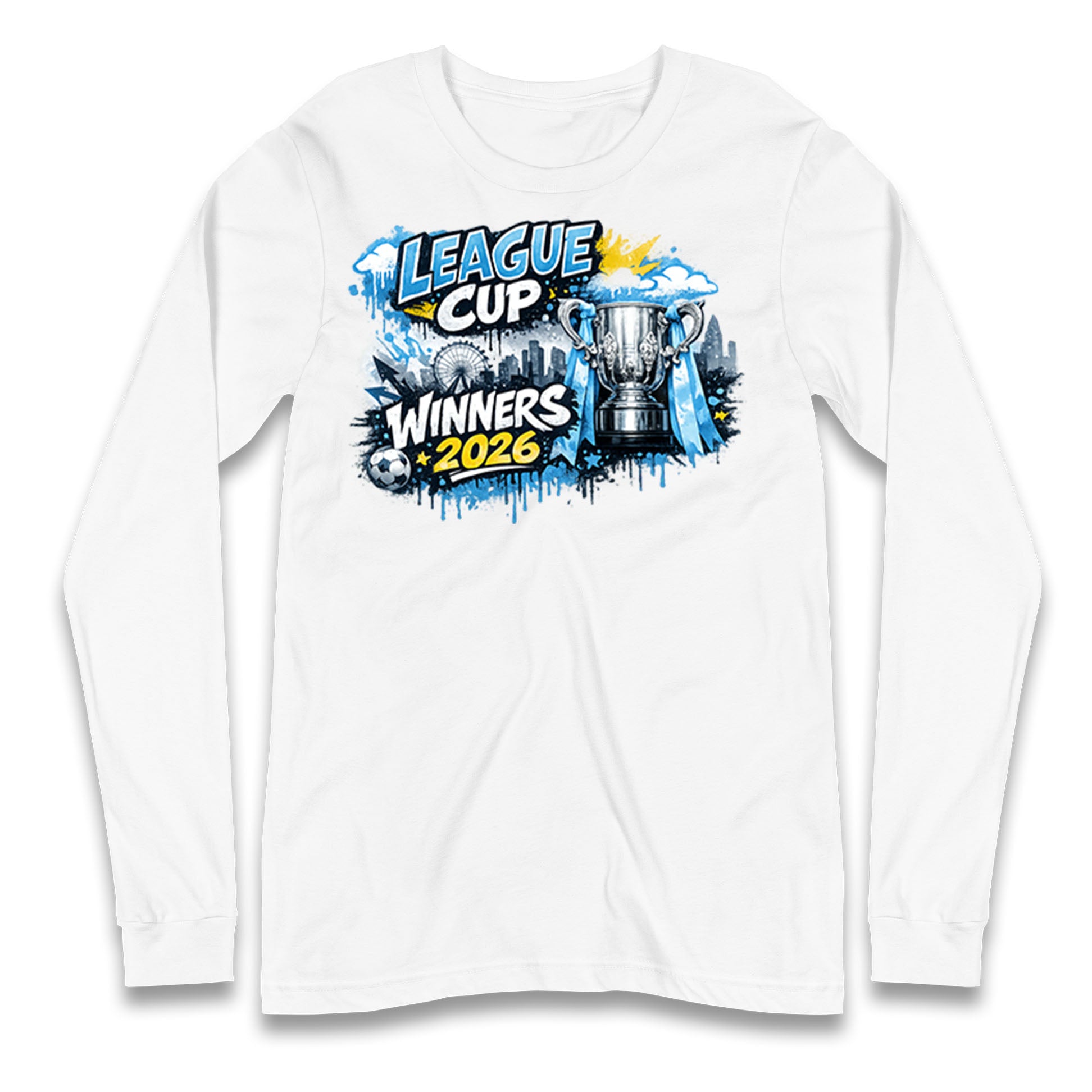 Man City League Cup Winners 2026 Longsleeve T Shirt