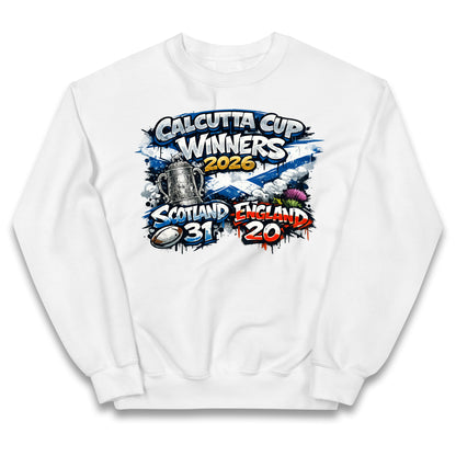 Scotland Calcutta Cup Winners 2026 Kids Jumper
