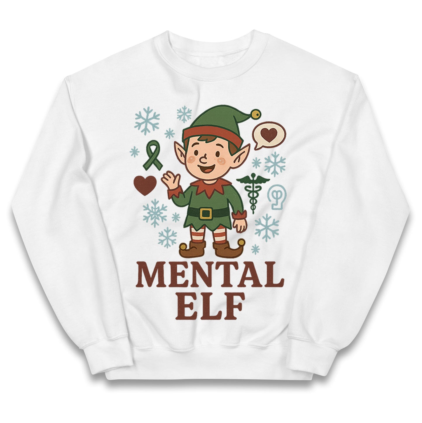 Mental Health Christmas Kids Jumper