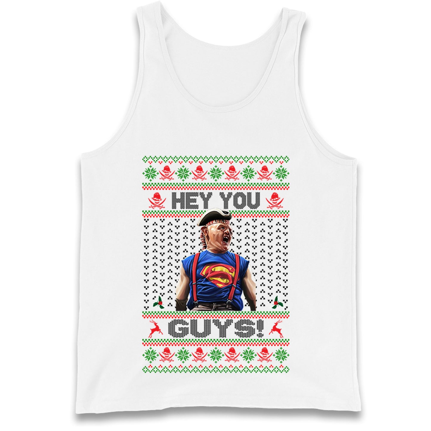 Goonies Sloth Christmas Tank Top