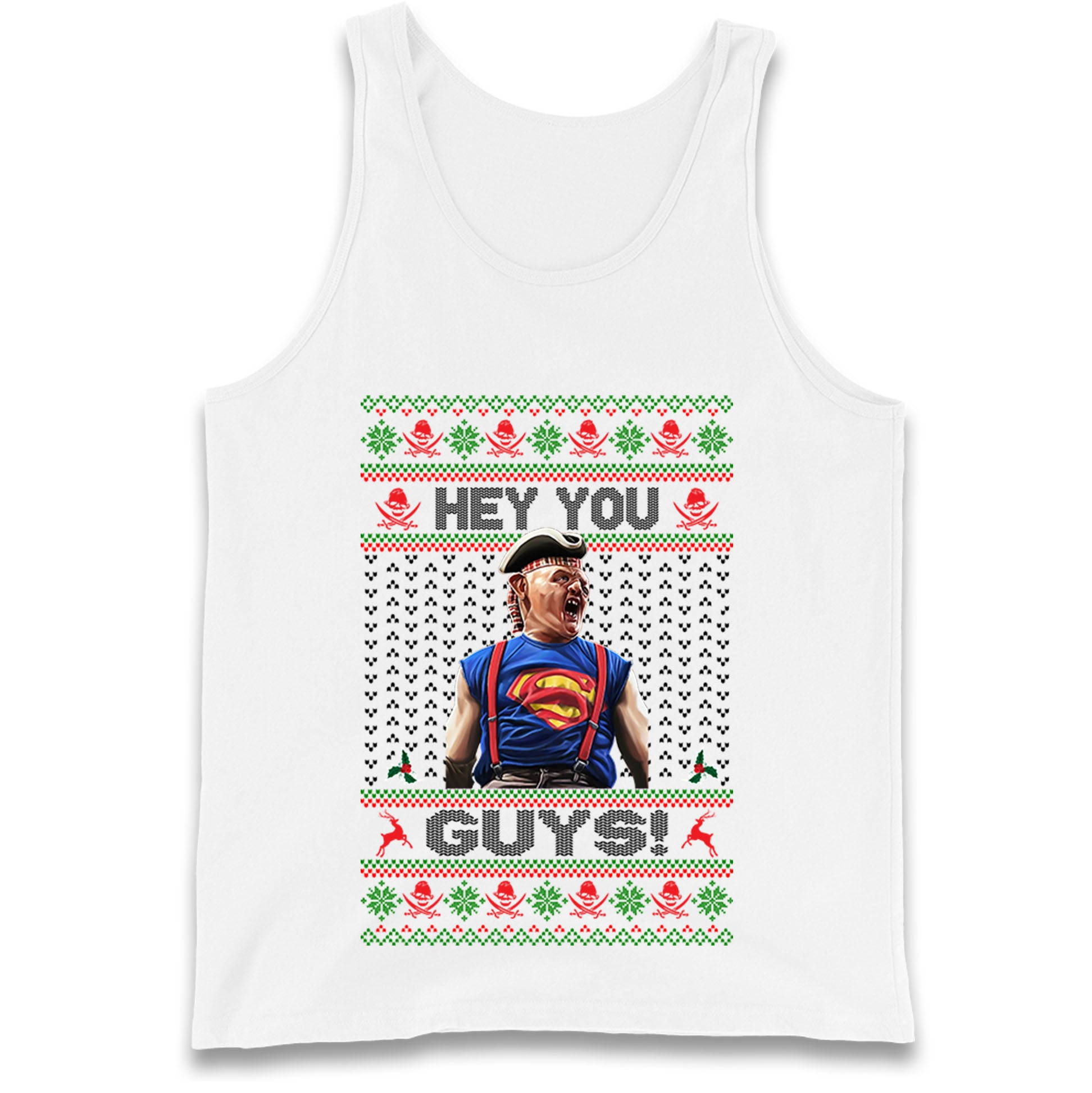 Goonies Sloth Christmas Tank Top